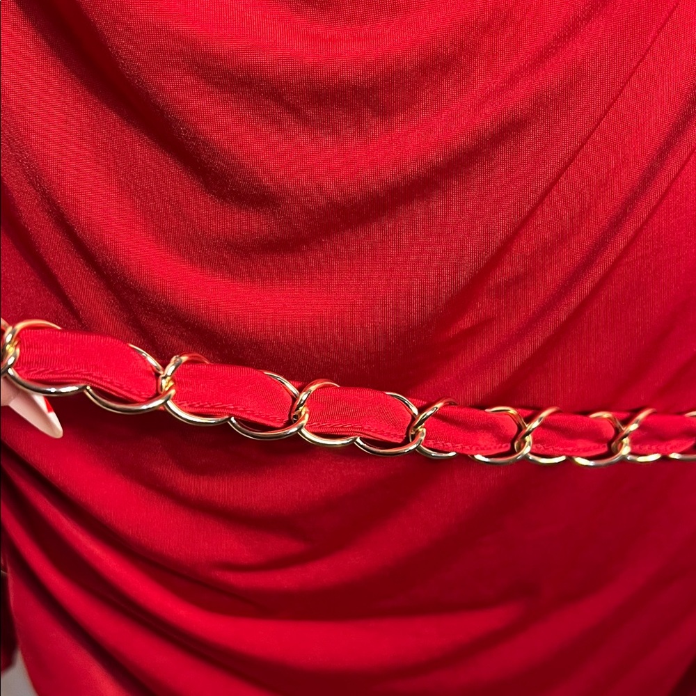 Cache Vibrant Red Dress - Picture 6 of 9